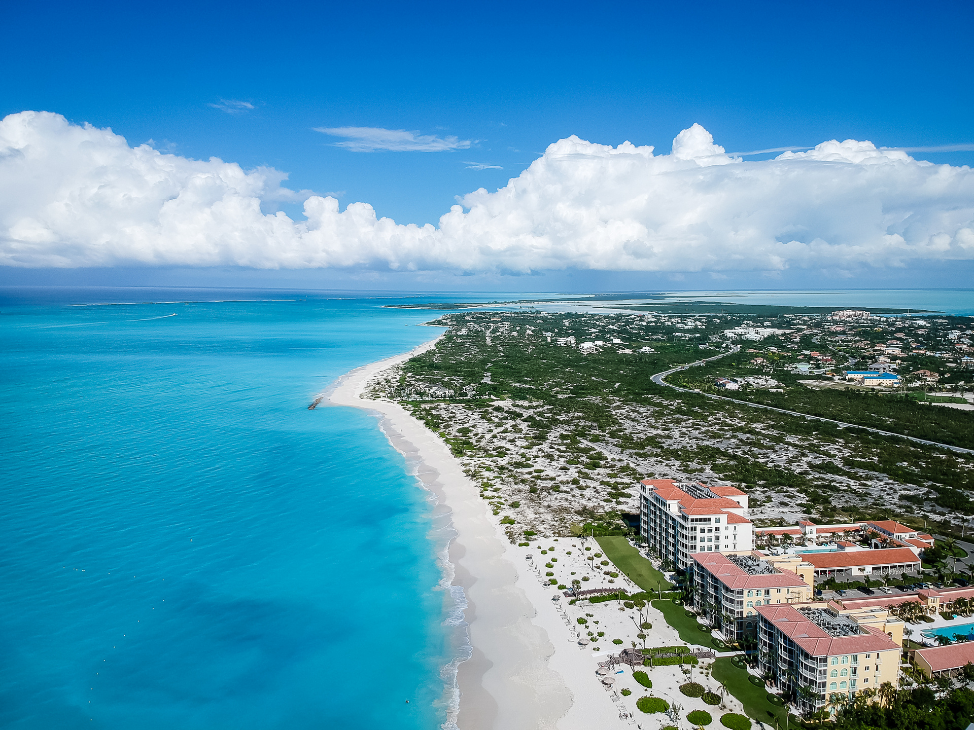 Turks &amp; Caicos Grace Bay Beach-AdobeStock_189419541